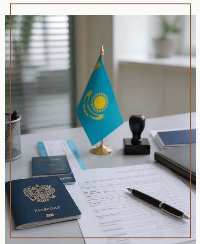 Оформление визы в Казахстан для поездки и работы в Чапаевске