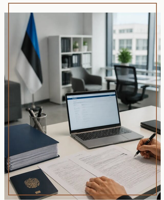 Оформление ВНЖ в Эстонии для переезда и легального проживания в Чапаевске